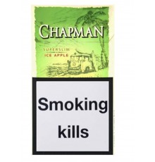 Сигареты Chapman Superslims Ice Apple (Чапман Суперслимс Ледяное Яблоко)