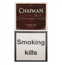 Сигареты Chapman №4 Superslims Coffee (Чапман Суперслимс Шоколад)