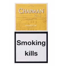 Сигареты Chapman №2 Superslims Vanilla (Чапман Суперслимс Ваниль)