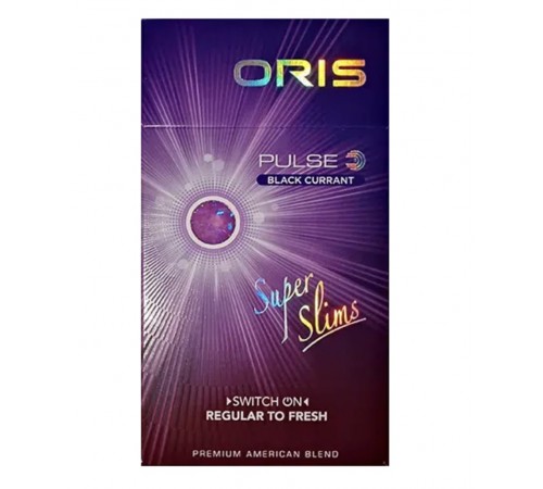 Купить Сигареты Oris Pulse Black Currant Superslims (Орис Черная Смородина