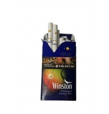 Сигареты Winston Compact  Summer Mix Кнопка вкус Груша
