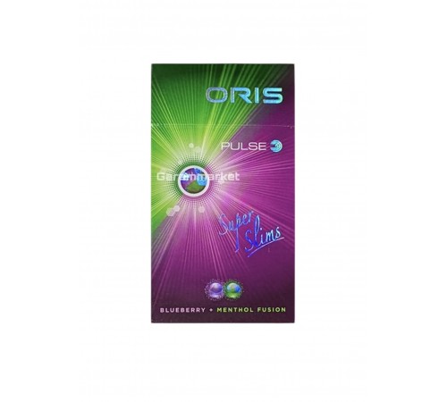 Купить Сигареты Oris Pulse Blueberry Menthol Superslims (Орис Пульс Черника Ментол Суперслимс)