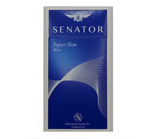 Купить Сигареты Senator Superslim Blue (Сенатор Суперслим Блю)