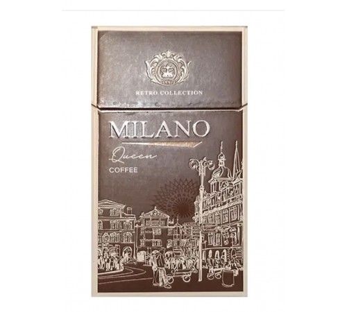 Купить Сигареты Milano Retro Collection Queen Coffee (Милано Ретро Кофе Компакт) оптом 