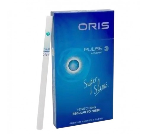 Купить Сигареты Oris Pulse Applemint Superslims (Орис Пульс Эплминт Суперслимс Яблоко мята 