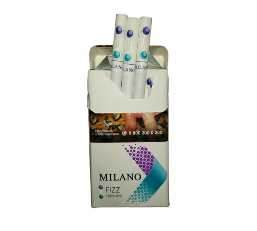 Купить Сигареты Milano FIZZ  c двумя кнопками вкус фруктовый / мята