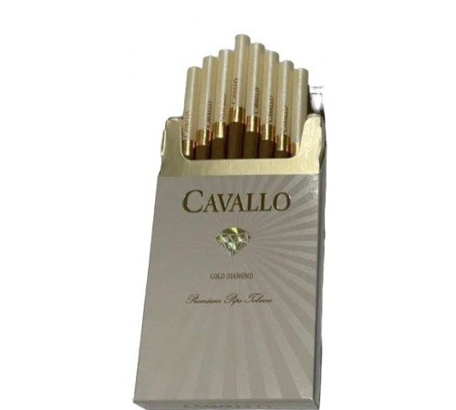 Купить Сигареты CAVALLO Gold Diamond Ваниль 