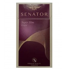 Сигареты Senator Superslim Grape (Сенатор Суперслим Виноград)