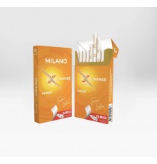Сигареты Milano Superslim Change Amber (Милано Суперслим Чендж Кнопка Манго) оптом  