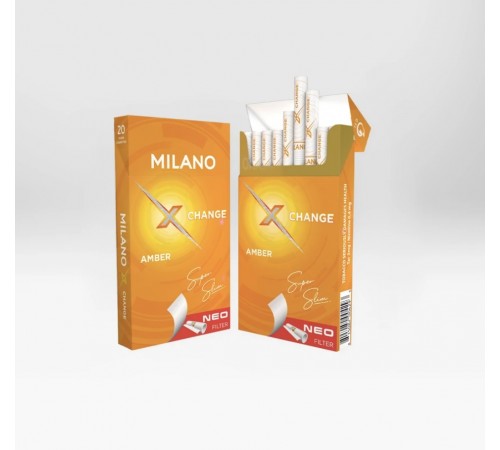 Купить Сигареты Milano Superslim Change Amber (Милано Суперслим Чендж Кнопка Манго) оптом 