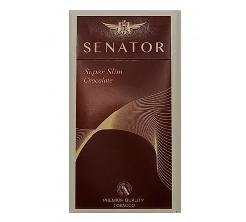 Купить Сигареты Senator Superslim Chocolate (Сенатор Суперслим Шоколад)