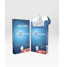 Сигареты Milano Superslim Change (Милано Суперслим Чейндж Кнопка Яблоко-Мята) оптом  