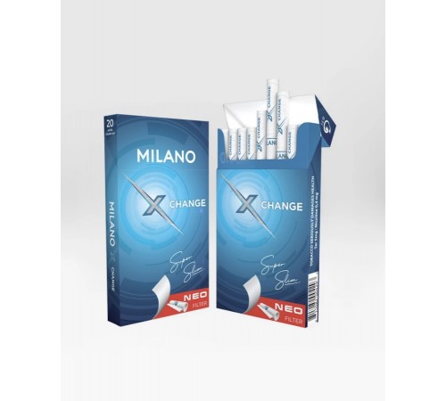 Купить Сигареты Milano Superslim Change (Милано Суперслим Чейндж Кнопка Яблоко-Мята) оптом 