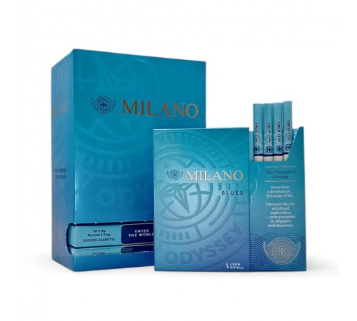 Купить Сигареты Milano LSS Blues (Милано ЛСС Блюз)