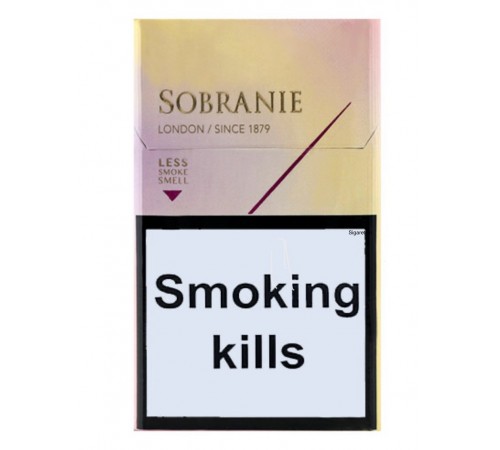 Купить Сигареты Sobranie Golds оптом