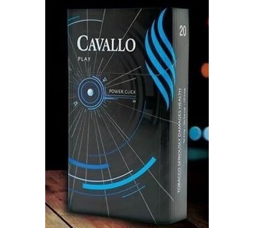 Купить Сигареты CAVALLO Play  Blue Power Click с Капсулой Ментола оптом