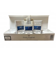  Сигареты Parlament Aqua Blue Duty Free