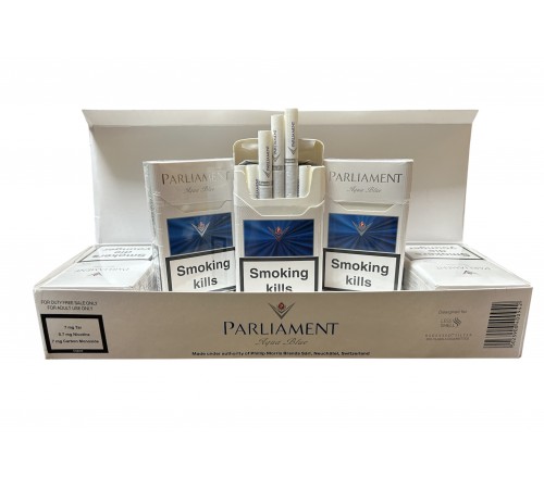 Купить Сигареты Parlament Aqua Blue Duty Free