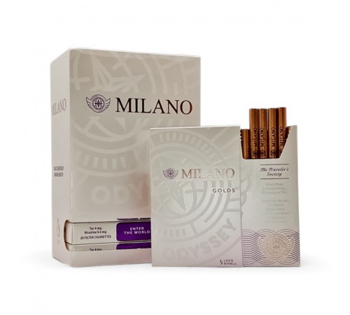 Купить Сигареты Milano LSS Golds (Милано ЛСС Голдс)