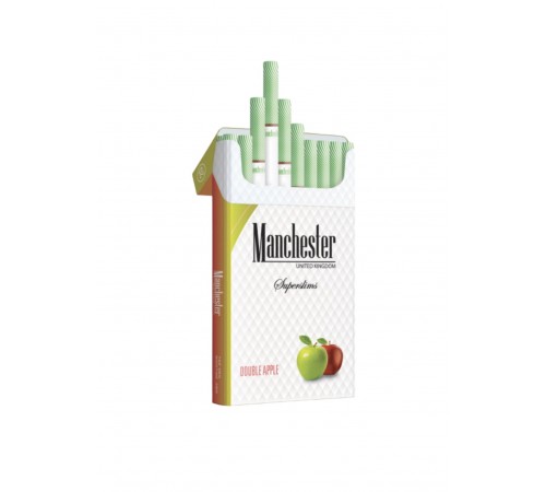 Купить Сигареты Manchester Double Apple Superslims