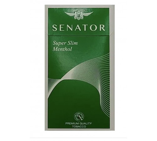 Купить Сигареты Senator Superslim Menthol (Сенатор Суперслим Ментол)