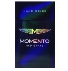 Сигареты Momento Nano Wings Red Grape (Моменто Нано Виноград)