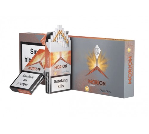  Сигареты Morion Capsule Orange Superslim (Морион Апельсин Кнопка Суперслим) оптом