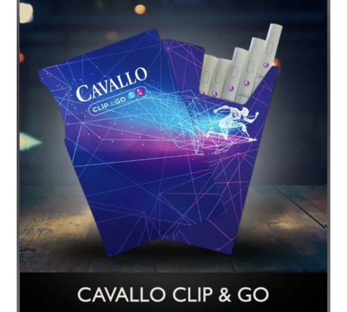 Купить Сигареты CAVALLO Clip & GO Черника