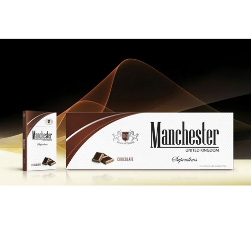 Купить Сигареты Manchester Chocolate  Superslims