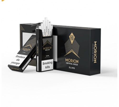  Сигареты Morion Crystal Gold Slim (Морион Кристалл Голд Слим)